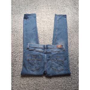 RSQ Jeans Men 31x32 Blue Seattle Skinny Taper Skateboard Denim Stretch Casual